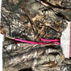 Camo fleece pajama pants